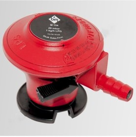 Resim Kırmızı Ocak Metal Gövdeli Geçme - Kilitlemeli Dedantör Bm 