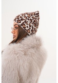 Resim Ritagarcia Premium Soft Leopar Bere Krem Leopar 