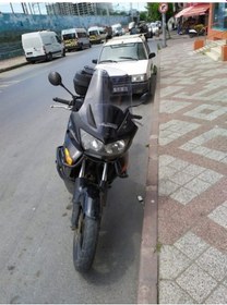 Resim Zeus Motor 2004-2010 Honda Xl 1000v Varadero Uyumlu Uzun Ön Cam Açık Füme 