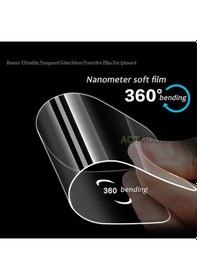 Resim Apple Uyumlu iPhone 12 Pro Nano Kırılmaz Cam Ekran Koruyucu 