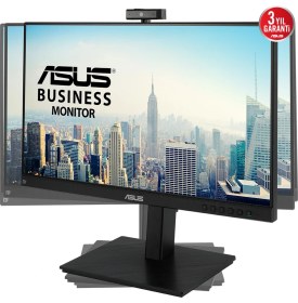 Resim Asus Kurumsal BE24EQSK 23.8 IPS Webcam 1920X1080 5ms 75Hz 300CD Dp HDMI VGA Hoparlör Vesa 3yıl Düşük Mavi Işık, Eye Care, Pivot Monitör 