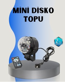 Resim Led Disko Topu Sahne Parti Aydınlatma 