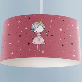 Resim Mekta Home Prenses Kız Desenli Avize 