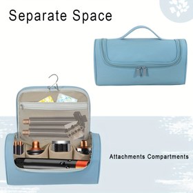 Resim Tek Renkli Seyahat Seti, Airwrap Styler ve Shark Flexstyle için Uygun - Taşınabilir Yüksek Kaliteli Depolama Çantası, Kendi Bölmesi ile Saç Kurutma Makinesi, Kıvırıcı ve Aksesuarlar için Yerleştirilebilir, Katlanabilir Tasarım 