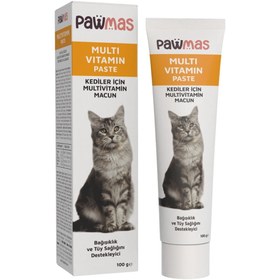 Resim Pawmas Multivitamin Kedi Macunu 100 Gr 
