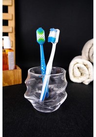 Resim Digithome Fırtına Cam Diş Fırçası Ve Macunu Saklama Kabı 9 Cm - Wa.cyh.002 C1-1-288 Diğer 