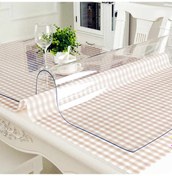 Resim 100Cmx230Cm Şeffaf Pvc 1,7 Mm Masa Örtüsü Koruyucu Xömbx5 