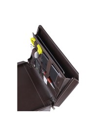 Resim Organizer Ajanda Tarihsiz Çizgili 28x34.5 CM - Kahve Kahverengi 