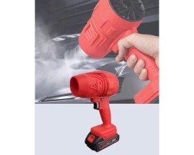 Resim TKÇ Taşınabilir Elektrikli Hava Üfleme Cihazı Ev ve Araç Kullanımı 