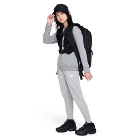 Resim Nike Sportswear Club Fleece High Rise Çocuk Gri Günlük Stil Eşofman Altı FD2921-063 