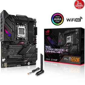 Resim Asus ROG STRIX B650E-E AMD B650 AM5 DDR5 6400 MHz Gaming Anakart 