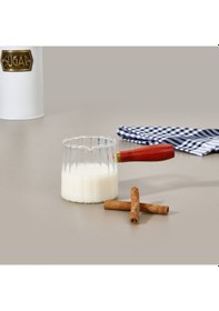 Resim Kitchen Borosilikat Cam Cezve - Şeffaf - 288 Ml Çok Renkli 