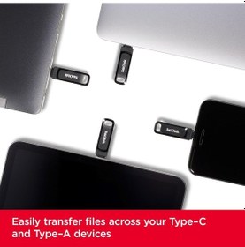 Resim Sandisk 128gb Ultra Dual Drive Go Usb Type-c Flash Drive, Flash S 