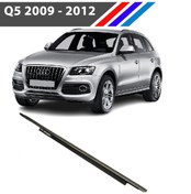 Resim Audi Q5 Ön Sol Kapı Cam Sıyırıcı Fitili Kromlu 2009-2012 