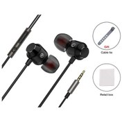 Resim Siyah Eardeco Spor Kulak İçi Kablolu Kulaklıklar Telefon Kulaklık Kulakiçi Kulaklık Stereo Bas Hıfı Kulaklık Ile Tel Müzik Xiaomi Iphone 