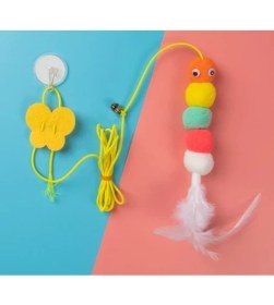 Resim Elastik Kendinden Yapışkanlı Solucan Kedi Oltası 