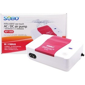 Resim Sobo Şarjlı Akvaryum Hava Motoru Ap-1000 Ac/Dc 7.4v. 12w 2x5lt/D 