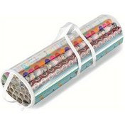 Resim Cordial Beyaz Şeffaf Fermuarlı Saklama Organizer - Ofis Malzemeleri, Paket Kağıdı İçin 8.66x31.1inch 