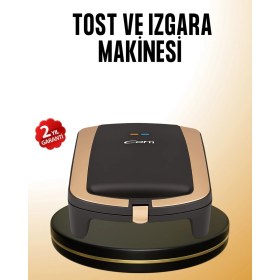 Resim Allians Hızlı Pişirme Tost Makinesi, 1500W, Pratik ve Güçlü Performans 