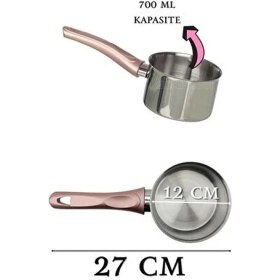 Resim KaktüsKedi Paslanmaz Çelik Mini Yumurta Haşlama Tavası 27 cm 700 ml Kapasite ile Şık Tasarım 