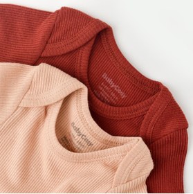 Resim BabyCosy Organik Kısa Kollu Çıtçıtlı Yazlık 2li Erkek Bebek Atlet Zıbın 