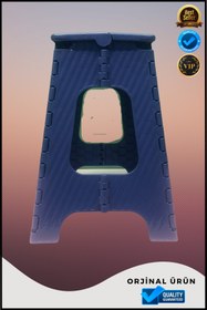 Resim OverPazar 2 Adet Portatif Tabure Açılır Kapanır Tabure Banyo Taburesi Kamp Taburesi Balık Tabure 45*32*27 Cm 