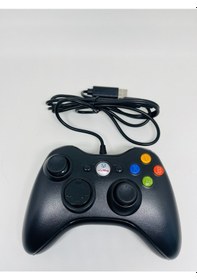 Resim Yues PC Gamepad Bilgisayar Oyun Kolu PC Uyumlu Joystick Kablolu 