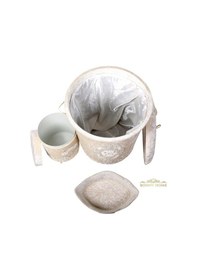 Resim Lisa Vizon 3Lü Kadife Banyo Kirli Çamaşır Sepeti Seti Diğer 