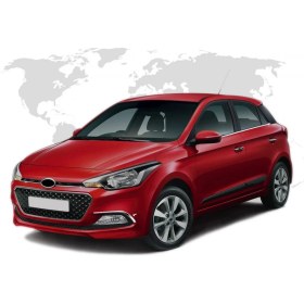 Resim paspasgarajı Paspasgaraji Hyundai I20 Krom Sis Farı Çerçevesi 2 Prç. 2014-2018 