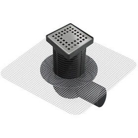 Resim Plastik Çerçeveli 10x10 Cm Süzgeç Q 50 Yan Çıkış 