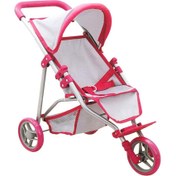 Resim Nessiworld Sunman 3 Tekerlekli Pembe Gri Puset 