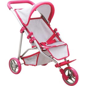 Resim Nessiworld Sunman 3 Tekerlekli Pembe Gri Puset 