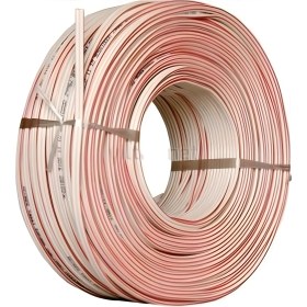 Resim Borsan Oto Tesisat Hoparlör Kablosu 2×0.75 Cordon Tam Bakır 30 mt 