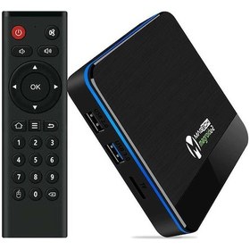 Resim Magbox Magroid U2 4GB Ram 32 GB Android 9.1 HDD 4K Tv Box 