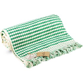 Resim YURTLU'S Fluffy Series Bath Towel 36x 70, Beach Towel, Soft Thick Towel, Organic, Bathroom Bubble - Green 
