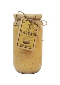 Resim Laçoko Şekersiz Katkısız Glutensiz Doğal Çifte Kavrulmuş Ballı Fıstık Ezmesi 1 KG 
