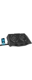 Resim Frisby FNC-5250ST RGB GS2 Notebook Soğutucu & Stand (2x140mm Fan) 
