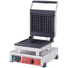 Resim Işıkgaz Silver Endüstriyel Elektrikli Kare Waffle Makinesi - 2 Li 