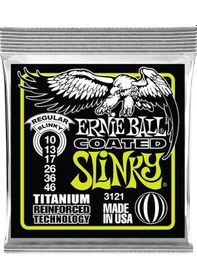 Resim Ernie Ball P03121 Titanium Regular Slinky Takım Tel Elektro Gitar 