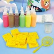 Resim DIY Peri Sihirli Su Perisi Okyanus Kalıbı 3D El Yapımı Kitleri Aqua Peri Jel Oyuncak Seti El Sanatları Eğitici Oyuncaklar Hediye 