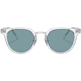 Resim Prada 17Y 2Az-04D 49 Unisex Şeffaf Köşeli Çerçeve Güneş Gözlüğü 