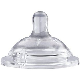 Resim Chicco Natural Feeling Silikon Biberon Emziği 2li 4 Ay+ Ayarlanabilir Akış 4 Adet 