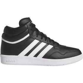 Resim Adidas Hoops 4.0 Mıd Unısex Spor Ayakkabı - Jq9994 Siyah - Beyaz 