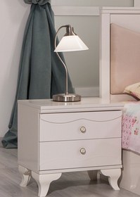 Resim Modalife Bianco Çift Çekmeceli Komodin - Beyaz 