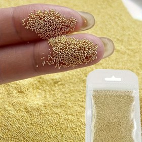 Resim 5000 adet 0.8mm 3D Kavun Boncukları Tırnak Sanatı için Altın/Gümüş Renkli Mini Tırnak Topu Boncuklar, Kendin Yap Dekorasyon Aksesuarları, Sentetik Taşlı Tırnak Süsleri 