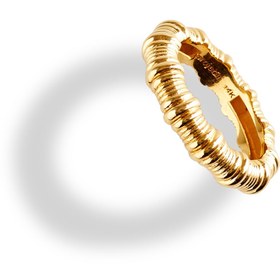 Resim Vertical Textured Maxi Ring - 7 