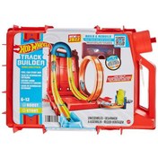 Resim Hot Wheels Track Builder Benzin Bidonu Akrobasi Seti 