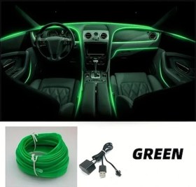 Resim Trendooze Turcoshop11 78.74inç Araç İçi El Neon Şerit 2m, Pembe Usb Dıy Aydınlatma, 