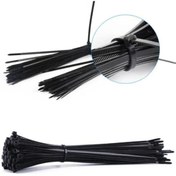 Resim STOREMAX Siyah 25cm Kablo Bağı Plastik Kelepçe Toplayıcı-100 Adet 1174223 