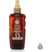 Resim Solar Expert Bronzlaştırıcı Yağ 15 Factor 200 ML 